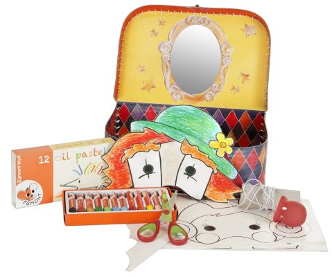 EGMONT TOYS - VALISE DE CREATION CLOWN - UN MONDE RIGOLO